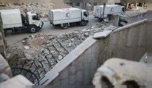 Syrie : couloir humanitaire exigé, suspicions d'attaque chimique