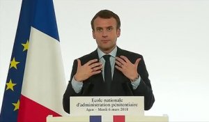 Réforme pénale : Macron privilégie la prison pour les cas graves