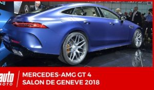 SALON DE GENEVE 2018 - Mercedes-AMG GT 4 : Panamera, prends garde à toi