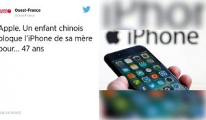 Apple. Un enfant bloque l’iPhone de sa mère pour...47 ans !