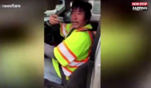 Texas : Un conducteur surprend un homme ivre au volant (vidéo)
