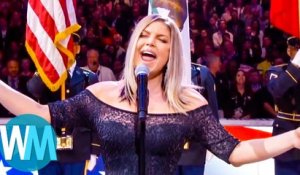Another Top 10 National Anthem Fails