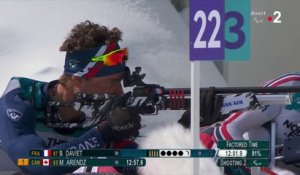 Biathlon debout : Benjamin Daviet décroche l'or ! - Jeux Paralympiques
