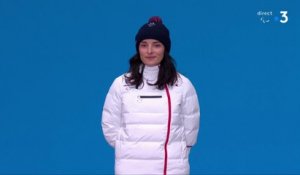 Marie Bochet entend sa deuxième "Marseillaise" - Jeux Paralympiques