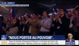 "L’immigration légale et illégale n’est plus tenable", affirme Le Pen