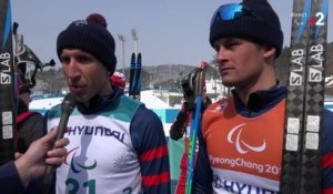 Ski de fond 20 km malvoyants / Clarion : "J'ai tout donné" - Jeux paralympiques 2018
