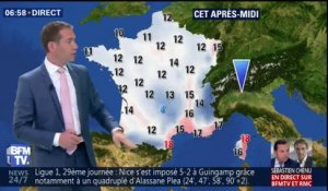 La météo pour ce lundi 12 mars 2018