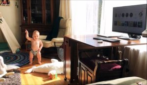 La vidéo de ce bébé qui a une crise existentielle en plein milieu d'une danse fait des millions de vues