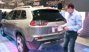 Jeep Cherokee : gros restylage - En direct du salon de Genève 2018