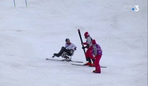 Slalom Géant Hommes (Assis) : Journée galère pour François, qui perd un ski - Jeux Paralympiques
