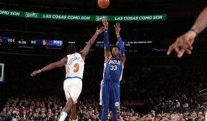 NBA : Les Sixers ont eu chaud chez les Knicks