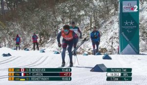 Jeux Paralympiques - Ski de Fond - 10 km Hommes malvoyants : Thomas Clarion quatrième à mi-parcours