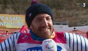 Jeux Paralympiques - Ski Alpin - Slalom Hommes (assis) / Frederic François : "Elle est belle"
