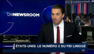 États-Unis : le numéro 2 du FBI limogé