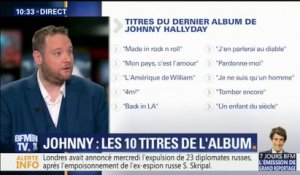 Johnny Hallyday: quels sont les 10 titres de son album posthume?