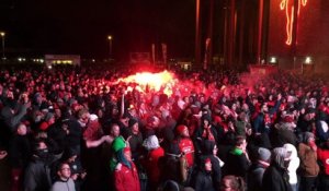 Ambiance à Sclessin des supporters