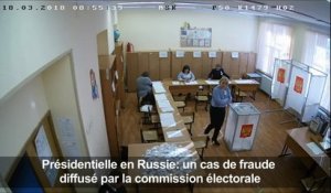 Russie: un cas de fraude diffusé par la commission électorale