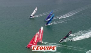 Le départ de la 7e étape - Voile - Volvo Ocean Race