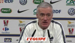 Deschamps «Pogba ? Je ne sais pas le pourquoi du comment» - Foot - Amical - Bleus