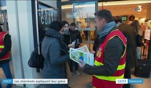 SNCF : les cheminots expliquent leur grève