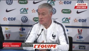 «Être ici fait du bien à Paul Pogba» - Foot - Bleus - Deschamps