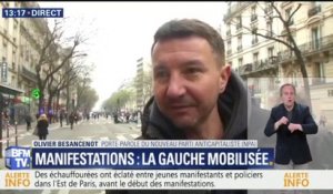 Manifestations: "Macron a expliqué qu'il ne sentait pas la colère, il va la sentir passer", dit Besancenot