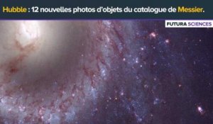 Hubble : 12 nouvelles photos d’objets du catalogue de Messier.