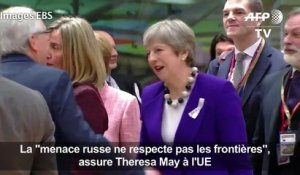 Theresa May: "la menace russe ne respecte pas les frontières"