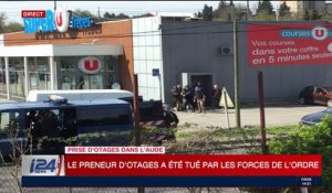 Prise d'otages dans l'Aude: au moins trois morts, le suspect a été abattu
