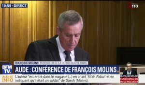 Le procureur Molins décrit le profil et le parcours judiciaire de l'auteur des attaques de l'Aude