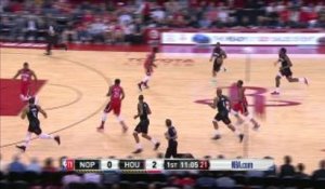 Harden Assists Capela On The Dunk