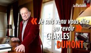 Charles Dumont, le compositeur de Piaf, dit : « Au revoir ! »