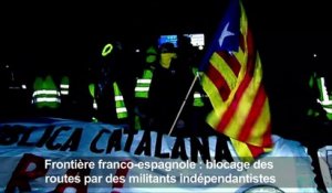 Catalogne: routes bloquées par des manifestants pro-Puigdemont