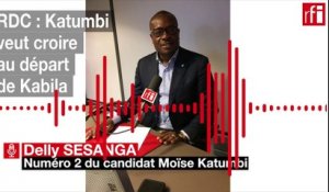 RDC : KATUMBI VEUT CROIRE AU DEPART DE KABILA