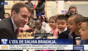 L'oeil de Salhia Brakhlia : Quand Emmanuel Macron se fait clasher par des enfants de 4 ans...