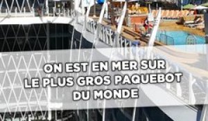 Venez visiter le «Symphony of the seas», le plus gros paquebot du monde