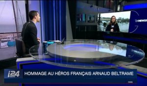 Hommage au héros français Arnaud Beltrame