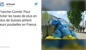 Les poubelles suisses envahissent la Franche-Comté.