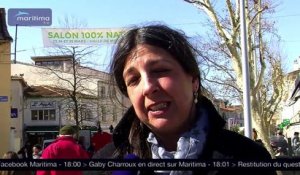 Gaby Charroux, maire de Martigues, en direct sur Maritima