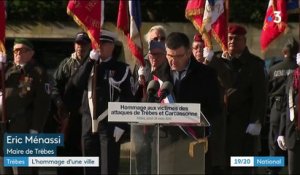 Trèbes : l'hommage de la ville à Jean Mazières, Christian Medves et Hervé Sosna