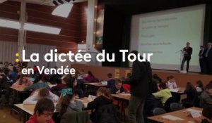 La dictée du Tour de France 2018 en Vendée