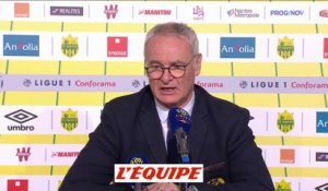 Ranieri «On doit toujours lutter» - Foot - L1 - Nantes