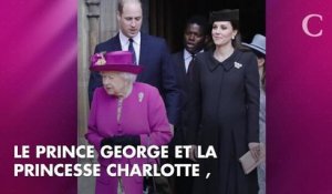 PHOTOS. Kate Middleton et le prince William retrouvent la reine Elizabeth II pour la messe de Pâques