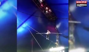 Russie : Un funambule chute en plein spectacle de cirque (vidéo)