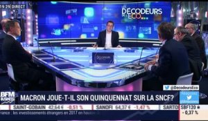 Les Décodeurs de l'éco : Macron joue-t-il son quinquennat sur la SNCF ? - 03/04