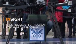 Le premier drone postal russe échoue lamentablement