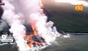 Le Piton de la Fournaise s’est réveillé et pourrait entrer en éruption (Vidéo)