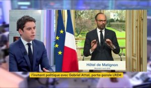 Gabriel Attal veut "lever les doutes et les inquiétudes des usagers" sur la réforme de la SNCF