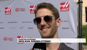 Grand Prix de Bahrein - Grosjean : rebond attendu
