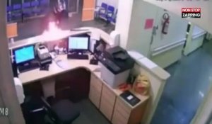 Lassé d’attendre, un homme met le feu à un hôpital (Vidéo)